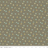 Spring's in Town Flower Toss C14214 Pewter - Riley Blake Designs - Floral Flowers - Quilting Cotton Fabric