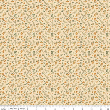 The Old Garden Edith Vanilla - Riley Blake Designs - Quilting Cotton Fabric