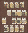SALE Owls See You Quilt PATTERN P180 - Wendy Sheppard - Riley Blake Designs - INSTRUCTIONS Only - Pieced Fat Quarter Friendly