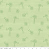 SALE Spring Barn Quilts Windmills C14333 Green - Riley Blake Designs - Line-Drawn Windmills - Quilting Cotton Fabric