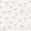 35" End of Bolt - Spring Barn Quilts Windmills C14333 Parchment - Riley Blake Designs - Line-Drawn Windmills - Quilting Cotton Fabric