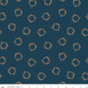 CLEARANCE Huckleberry Saltbox Wreaths C14351 Independence - Riley Blake Designs - Quilting Cotton Fabric
