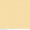 Flora No. 6 Ditsy C14463 Yellow - Riley Blake Designs - Floral White Flowers - Quilting Cotton Fabric