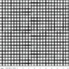 Flora No. 6 PRINTED Gingham C14465 Black - Riley Blake Designs - Black Cloud/White Checks - Quilting Cotton Fabric