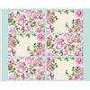 SALE Monthly Placemats 2 May Placemat Panel PD13928 - Riley Blake Designs - DIGITALLY PRINTED Floral Peonies - Quilting Cotton Fabric