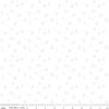 Fat Quarter End of Bolt - SALE Lights On Crisscross C14471 - Riley Blake Designs - White-on-White Tiny Xs - Quilting Cotton Fabric