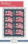 SALE Heartland Quilt PATTERN P138 - Beverly McCullough - Riley Blake - INSTRUCTIONS Only - Patriotic - Pieced Fat Quarter Friendly