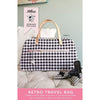 SALE Retro Travel Bag PATTERN P115 - Melissa Mortenson - Riley Blake Designs - INSTRUCTIONS Only - Three Handle Styles