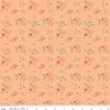 SALE Spring's in Town Bouquets C14213 Apricot - Riley Blake Designs - Floral Flowers - Quilting Cotton Fabric