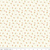 Spring's in Town Flower Toss C14214 Cream - Riley Blake Designs - Floral Flowers - Quilting Cotton Fabric