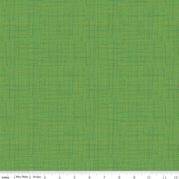 SALE Grasscloth Cottons C780 Key Lime - Riley Blake Designs - Woven Look Basic - Quilting Cotton Fabric