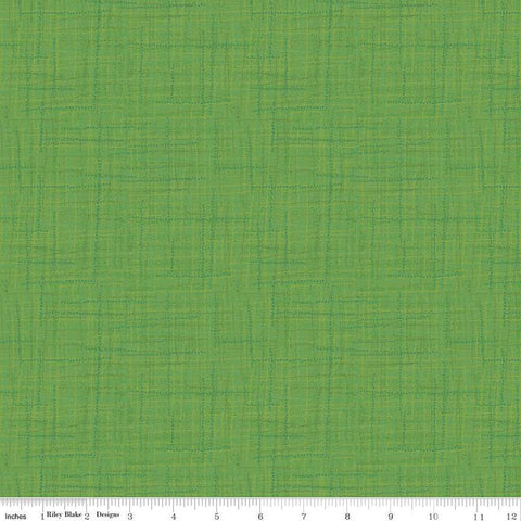 SALE Grasscloth Cottons C780 Key Lime - Riley Blake Designs - Woven Look Basic - Quilting Cotton Fabric