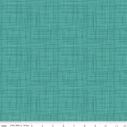 SALE Grasscloth Cottons C780 Glacier - Riley Blake Designs - Woven Look Basic - Quilting Cotton Fabric