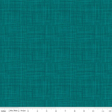 SALE Grasscloth Cottons C780 Dark Teal - Riley Blake Designs - Woven Look Basic - Quilting Cotton Fabric