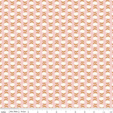 SALE Let It Bloom Flower Path C14284 Blush - Riley Blake Designs - Floral Flowers - Quilting Cotton Fabric