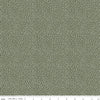 Let It Bloom Seeds C14285 Green - Riley Blake Designs - Cream Seeds on Green - Quilting Cotton Fabric