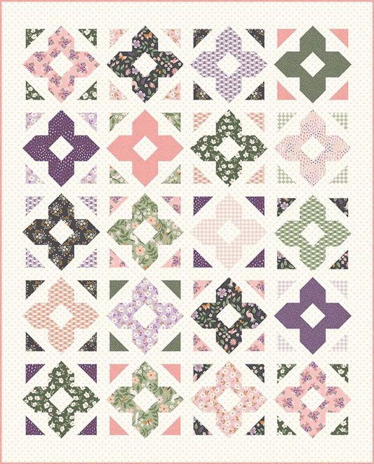 Luminaries Quilt PATTERN P173 - Fran Gulick - Riley Blake Designs - INSTRUCTIONS Only - Fat Quarter Beginner Friendly