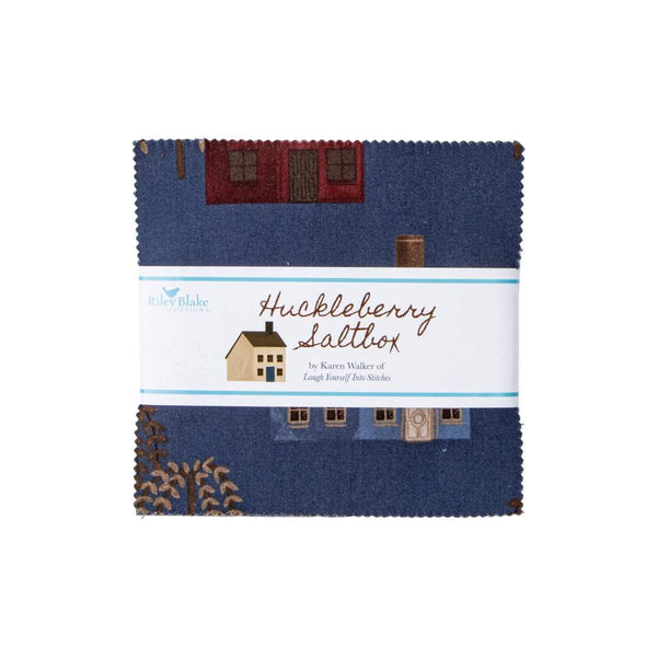 Huckleberry Saltbox Charm Pack 5" Stacker Bundle - Riley Blake Designs - 42 piece Precut Pre cut - Quilting Cotton Fabric