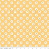 SALE Flora No. 6 Daisies C14461 Yellow - Riley Blake Designs - Floral Flowers - Quilting Cotton Fabric