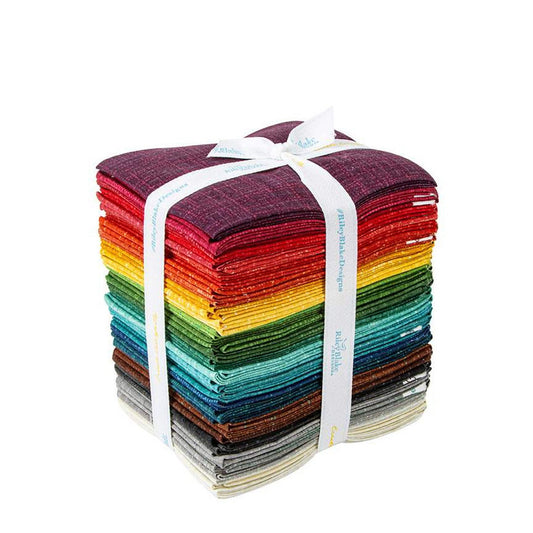 DEAL Grasscloth Cottons Fat Quarter Bundle 34 pieces - Riley Blake Designs -  Precut - Basic - Quilting Cotton Fabric