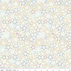 Sweet Freedom Stars SC14414 Multi SPARKLE - Riley Blake Designs - Patriotic Outlined Stars Gold SPARKLE - Quilting Cotton Fabric