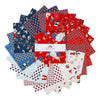 SALE Sweet Freedom Layer Cake 10" Stacker Bundle - Riley Blake Designs - 42-Piece Precut  - Patriotic - Quilting Cotton Fabric