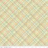 SALE Sunshine & Sweet Tea Summer Plaid C14324 Yellow - Riley Blake Designs - Diagonal - Quilting Cotton Fabric