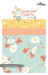 SALE Sunshine & Sweet Tea 2.5 Inch Rolie Polie Jelly Roll 40-Piece - Riley Blake - Precut  Bundle - Quilting Cotton Fabric