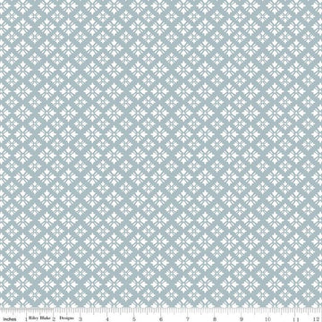 SALE American Beauty Geo C14448 Storm - Riley Blake Designs - Patriotic Geometric - Quilting Cotton Fabric