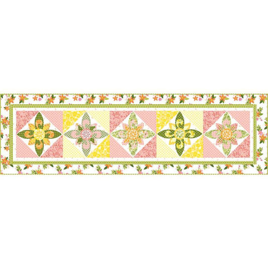 Pink Lemonade Table Runner PATTERN P112 - Jill Finley - Riley Blake Designs - Instructions Only - Piecing
