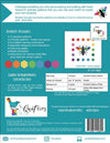 SALE Geometric Rainbow Quilt Booklet P160 - Kristy Lea - Riley Blake Designs - Instructions Only - Foundation Piecing
