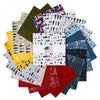 SALE Coming Home Layer Cake 10" Stacker Bundle - Riley Blake Designs - 42-Piece Precut  - Patriotic - Quilting Cotton Fabric
