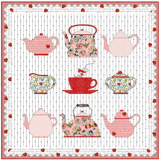 Sweet-Tea Quilt PATTERN P120 - J. Wecker Frisch - Riley Blake Designs - INSTRUCTIONS Only - Applique
