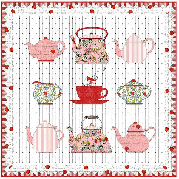 SALE Sweet-Tea Quilt PATTERN P120 by J. Wecker Frisch - Riley Blake Designs - INSTRUCTIONS Only - Applique