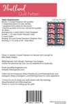 SALE Heartland Quilt PATTERN P138 - Beverly McCullough - Riley Blake - INSTRUCTIONS Only - Patriotic - Pieced Fat Quarter Friendly