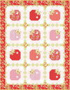 Strawberry Basket Quilt PATTERN P177 - Jennifer Long - Riley Blake Designs - INSTRUCTIONS Only - Pieced