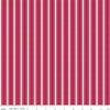 SALE Heirloom Red Stripe C14348 Berry - Riley Blake Designs - Ticking Stripes Striped - Quilting Cotton Fabric