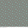 Elmer & Eloise Quail C14243 Steel - Riley Blake Designs - Birds Outdoors - Quilting Cotton Fabric