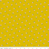 SALE Splendid Flowers C14314 Gold - Riley Blake Designs - Floral - Quilting Cotton Fabric