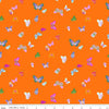 CLEARANCE Splendid Butterflies CD14315 Orange - Riley Blake Designs - DIGITALLY PRINTED - Quilting Cotton