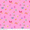 SALE Splendid Butterflies CD14315 Peony - Riley Blake Designs - DIGITALLY PRINTED - Quilting Cotton