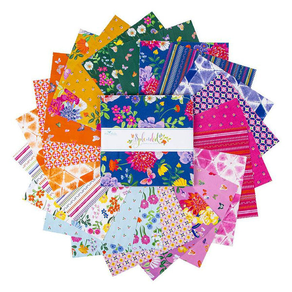 Splendid Layer Cake 10" Stacker Bundle - Riley Blake Designs - 42 piece Precut Pre cut - Quilting Cotton Fabric