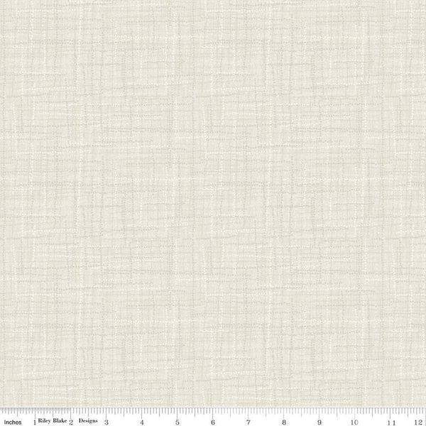 SALE Grasscloth Cottons C780 Pearl - Riley Blake Designs - Woven Look Basic - Quilting Cotton Fabric