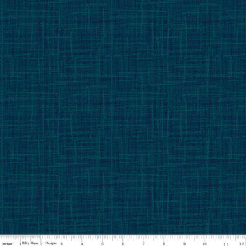 SALE Grasscloth Cottons C780 Warm Navy - Riley Blake Designs - Woven Look Basic - Quilting Cotton Fabric
