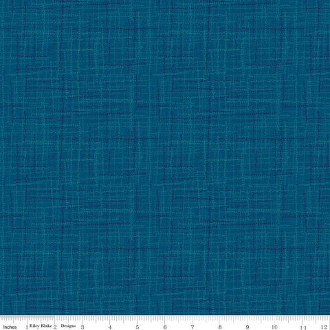 SALE Grasscloth Cottons C780 Denim - Riley Blake Designs - Woven Look Basic - Quilting Cotton Fabric