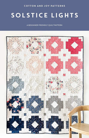 DEAL Solstice Lights Quilt PATTERN P173 - Fran Gulick - Riley Blake Designs - INSTRUCTIONS Only - Beginner Fat Quarter Friendly