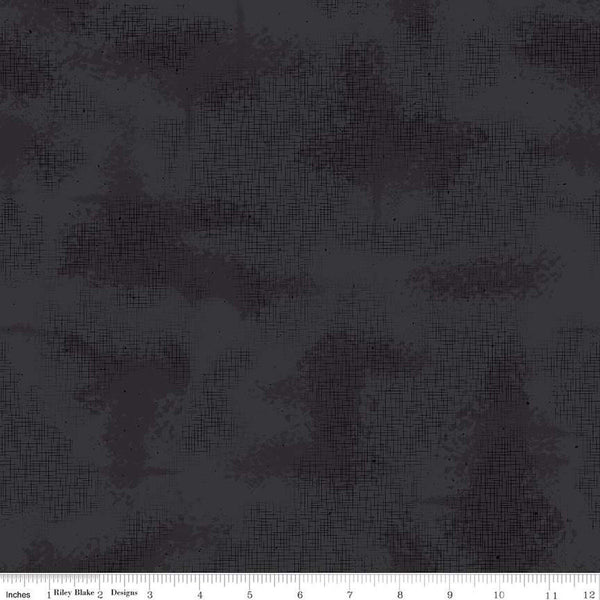 3 Yard Cut - SALE Shabby WIDE BACK WB605 Charcoal - Riley Blake Designs - 107/108" Wide - Tone-on-Tone - Quilting Cotton Fabric