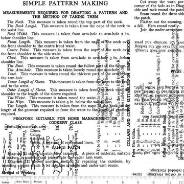 3-Yard Cut- SALE Sew Text WIDEBACK WB13870 White  - Riley Blake Designs - 108" Sewing Themed - Quilting Cotton Fabric