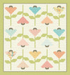 SALE Tulip Toss Quilt PATTERN P157 - Sandy Gervais - Riley Blake Designs - INSTRUCTIONS Only - Pieced Fat Quarter Friendly