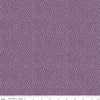 16" End of Bolt - Let It Bloom Seeds C14285 Purple - Riley Blake Designs - Cream Seeds on Purple - Quilting Cotton Fabric